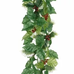 New ⭐ 6ft. Holly Berry Chain Garland by Ashland® ✔️