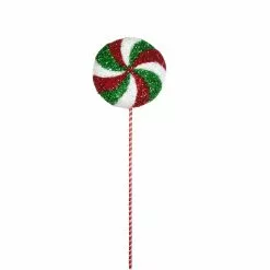 Budget ⌛ Green, Red & White Swirl Lollipop Stem by Ashland® 😉 -Ashland Online Store 10674727 4