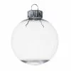 Brand new ❤️ Christmas 8ct. 2.5" Clear Glass Ball Ornaments by Michaels 🧨 -Ashland Online Store 10674913