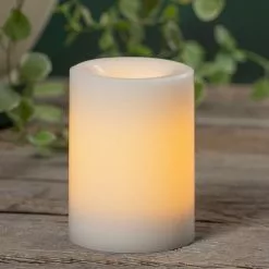 New ⌛ 8 Pack: 3" x 4" LED Wax Pillar Candle by Ashland® 👏 -Ashland Online Store 10674914 6 1