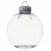 Top 10 ⭐ Christmas 4ct. 3.5" Clear Glass Ball Ornaments by Michaels ❤️ -Ashland Online Store 10674917