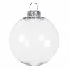 Cheapest 🛒 Christmas 4.5" Clear Plastic Disc Ornament by Michaels 🎁 -Ashland Online Store 10674954 1