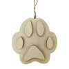 Budget 🌟 4" Unfinished Wood Layered Paw Print Ornament by Michaels 🔔 -Ashland Online Store 10675005 1