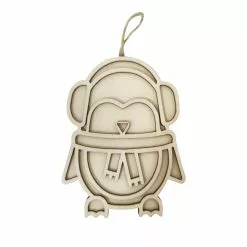 Best deal 🥰 4.5" Unfinished Wood Penguin Ornament by Michaels 😀