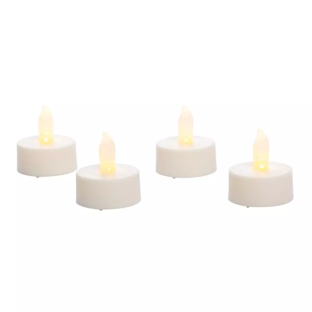 Flash Sale 🎉 Ivory LED Twist Flame Tealight Candles, 4ct. by Ashland® ⭐ 6 Flash Sale 🎉 Ivory LED Twist Flame Tealight Candles, 4ct. by Ashland® ⭐ - Image 4