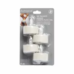 Best Sale 🥰 12 Packs: 4 ct. (48 total) Ivory LED Twist Flame Tealight Candles by Ashland® ⭐ -Ashland Online Store 10675024 7 1
