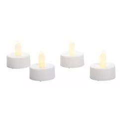 Flash Sale ✔️ White LED Twist Flame Tealight Candles, 4ct. by Ashland® ⭐ -Ashland Online Store 10675030 4