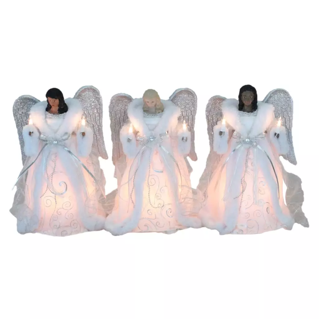Coupon ๐ Assorted 12" Silver & White Angel Lighted Tree Topper by Ashland® โจ 4 Coupon ๐ Assorted 12" Silver & White Angel Lighted Tree Topper by Ashland® โจ - Image 2