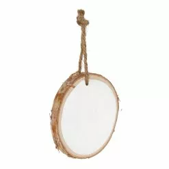 Discount 🎁 4" Unfinished White Birch Round Ornament by Michaels ✨ -Ashland Online Store 10675175 2