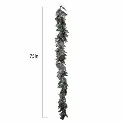 Deals 👏 6ft. Snowy Taos Pine Garland by Ashland® ✨ -Ashland Online Store 10675838 3