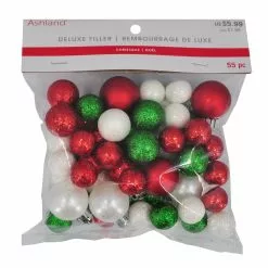 Best Sale 😍 Glittery Green, White & Red Decorative Ball Filler by Ashland® ⭐ -Ashland Online Store 10675972 2