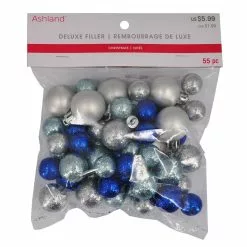 Outlet ๐งจ Glittery Blue & Silver Decorative Ball Filler by Ashland® ๐ 5 Outlet ๐งจ Glittery Blue & Silver Decorative Ball Filler by Ashland® ๐ -Ashland Online Store 10675974 2