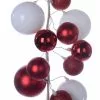 Coupon 🤩 6ft. Red & White Ball Ornament Garland by Ashland® ✨ -Ashland Online Store 10676033 1