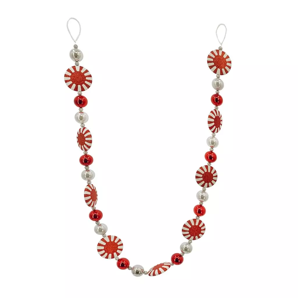 Best Pirce โจ 6ft. Peppermint ๐ Candy Garland by Ashland® ๐ 4 Best Pirce โจ 6ft. Peppermint ๐ Candy Garland by Ashland® ๐ - Image 2