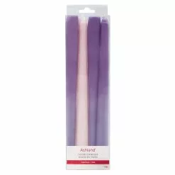 Flash Sale ✨ Christmas Purple & Pink Taper Candles by Ashland®, 4ct. ⭐
