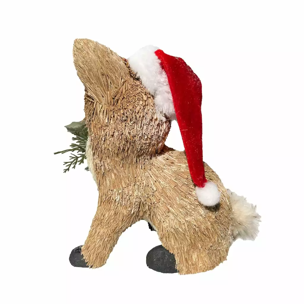 Discount ๐คฉ 9" Fox with Santa Hat Natural Décor Accent by Ashland® ๐ 4 Discount ๐คฉ 9" Fox with Santa Hat Natural Décor Accent by Ashland® ๐ - Image 2
