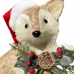Discount ๐คฉ 9" Fox with Santa Hat Natural Décor Accent by Ashland® ๐ 7 Discount ๐คฉ 9" Fox with Santa Hat Natural Décor Accent by Ashland® ๐ -Ashland Online Store 10676178 3