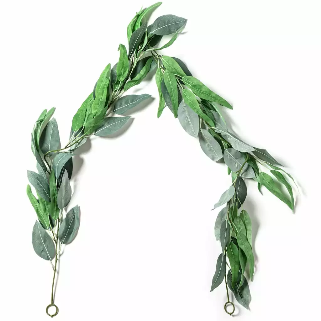 Hot Sale ๐ 12 Pack: 6ft. Willow Eucalyptus Garland by Ashland® ๐คฉ 6 Hot Sale ๐ 12 Pack: 6ft. Willow Eucalyptus Garland by Ashland® ๐คฉ - Image 4