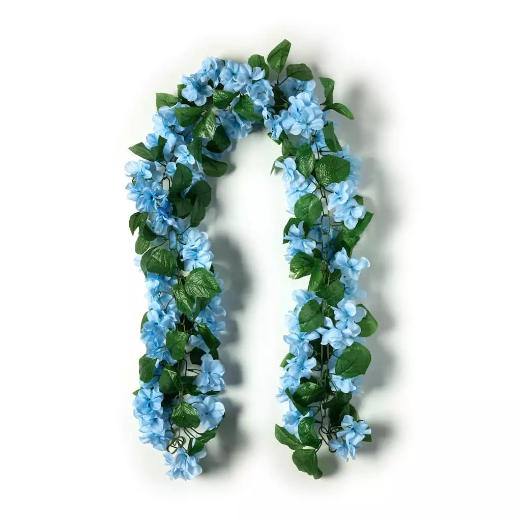 New ⌛ 6 Pack: 6ft. Blue Hydrangea Chain Garland by Ashland® ⭐ 3 New ⌛ 6 Pack: 6ft. Blue Hydrangea Chain Garland by Ashland® ⭐