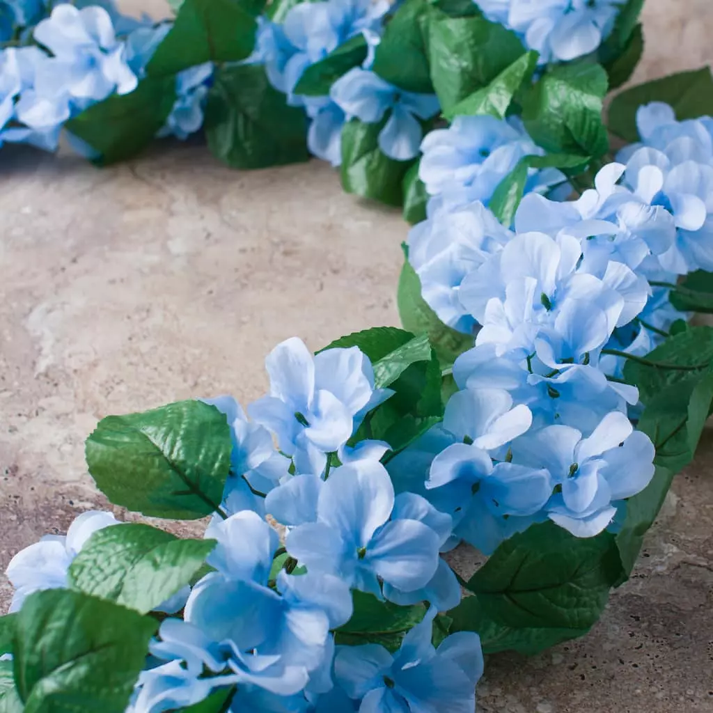 New ⌛ 6 Pack: 6ft. Blue Hydrangea Chain Garland by Ashland® ⭐ 4 New ⌛ 6 Pack: 6ft. Blue Hydrangea Chain Garland by Ashland® ⭐ - Image 2