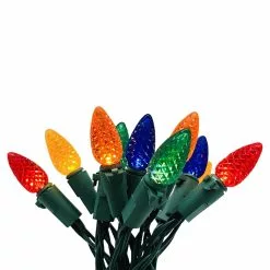 Brand new ⌛ 6ft. Small Multicolor LED Faceted Bulb ❄ Christmas Crafting Lights by Ashland® 🧨