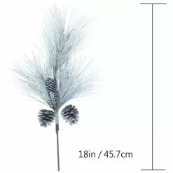 Best Pirce 🎉 Snowy Pine Pick with Pinecones by Ashland® ⌛ -Ashland Online Store 10676505 3