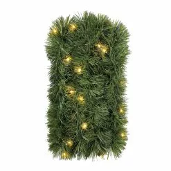 Deals 😍 12ft. Pre-Lit Pine Garland by Ashland® 👍 -Ashland Online Store 10676638 2