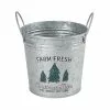 Brand new 👏 7.6" Farm Fresh Christmas Trees Metal Bucket with Handles by Ashland® 👍 -Ashland Online Store 10676691 1