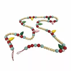 Outlet 👍 6ft. Wood Light Bulb & Bead Garland by Ashland® 🔥