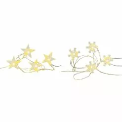 Budget ๐ Assorted 24ct. Warm White Christmas Icon LED Crafting Lights by Ashland® โ