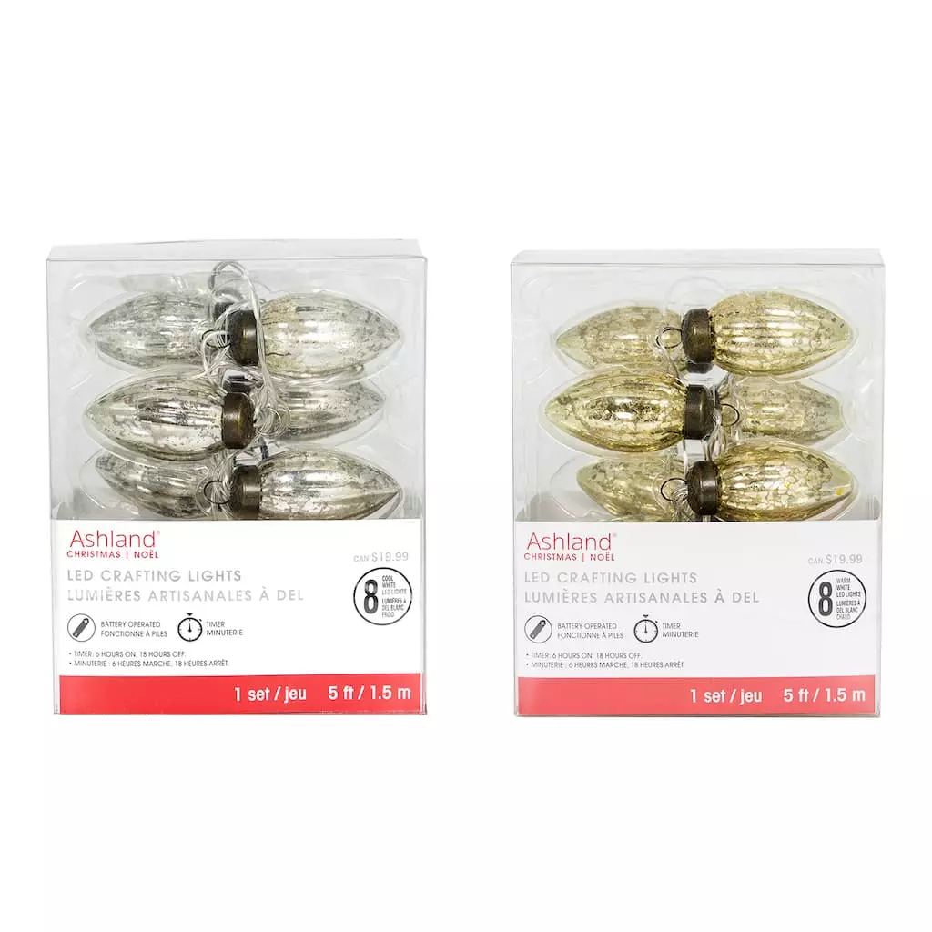 Budget ๐ Assorted 8ct. Long Mercury Ornament LED Crafting Lights by Ashland® ๐ฅฐ 3 Budget ๐ Assorted 8ct. Long Mercury Ornament LED Crafting Lights by Ashland® ๐ฅฐ