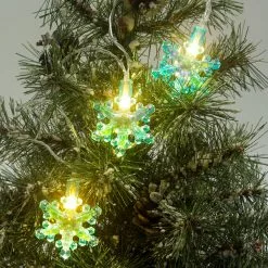 Best Pirce 🔔 Assorted 8ct. Warm White Snowflake LED Crafting Lights by Ashland® 😀 -Ashland Online Store 10676916 3