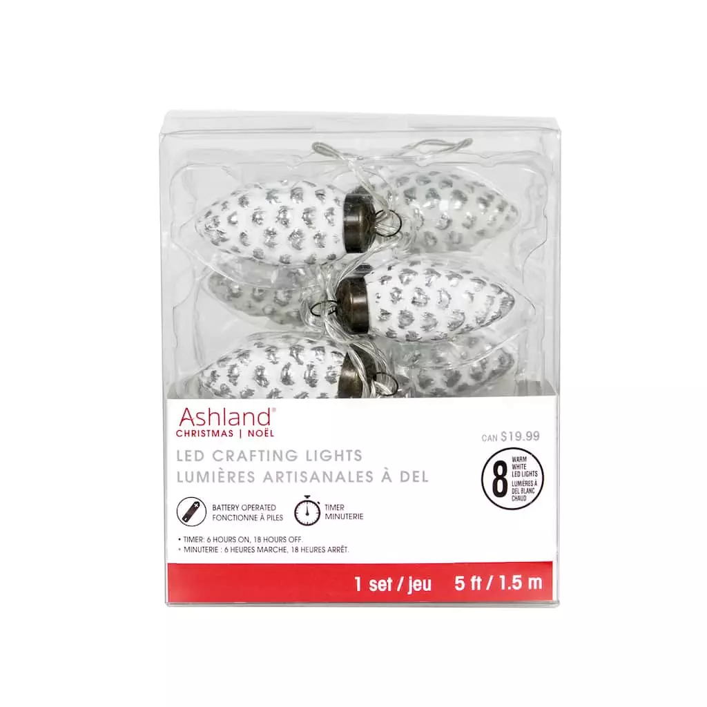 Best reviews of ๐ 8ct. White Pinecone LED Crafting Lights by Ashland® โญ 3 Best reviews of ๐ 8ct. White Pinecone LED Crafting Lights by Ashland® โญ