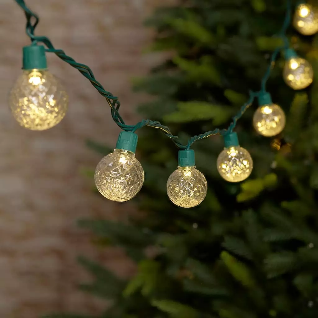 Cheap โจ 35ct. Warm White LED Diamond Cut G40 String Lights by Ashland® ๐ 4 Cheap โจ 35ct. Warm White LED Diamond Cut G40 String Lights by Ashland® ๐ - Image 2