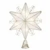 Brand new 👍 9" Glitter Lighted Hexagram Star Tree Topper by Ashland® 🥰 -Ashland Online Store 10677083 1