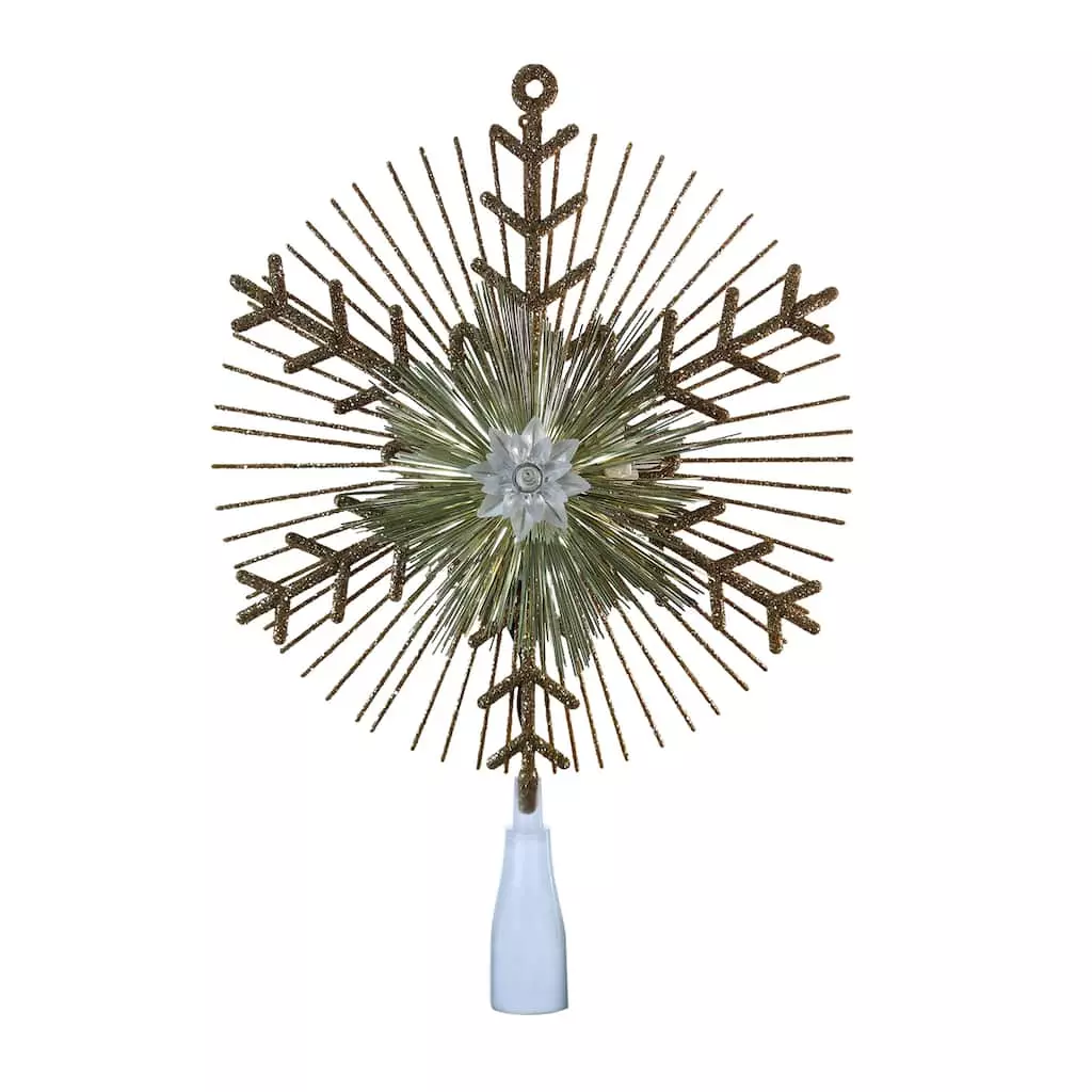 Cheapest ⭐ 14.5" Gold Lighted Tinsel Starburst Tree Topper by Ashland® ⌛ 3 Cheapest ⭐ 14.5" Gold Lighted Tinsel Starburst Tree Topper by Ashland® ⌛