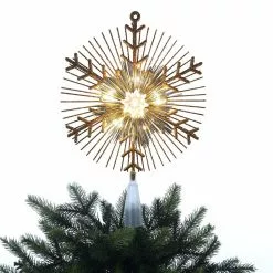 Cheapest ⭐ 14.5" Gold Lighted Tinsel Starburst Tree Topper by Ashland® ⌛ 8 Cheapest ⭐ 14.5" Gold Lighted Tinsel Starburst Tree Topper by Ashland® ⌛ -Ashland Online Store 10677090 3