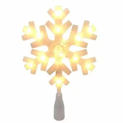 Outlet ✔️ 12" White Lighted Snowflake Tree Topper by Ashland® 🌟 -Ashland Online Store 10677119 2