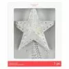 Cheap ⭐ 12.5" Silver Glitter Star Lighted Kaleidoscope Tree Topper by Ashland® 🔔 -Ashland Online Store 10677702 1