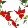 Budget 😀 6ft. Red Poinsettia Garland by Ashland® 🎉 -Ashland Online Store 10677904 1