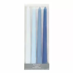 Cheapest ✨ 12 Packs: 4 ct. (48 total) 10" Mixed Blue Taper Candles by Ashland® 🔥