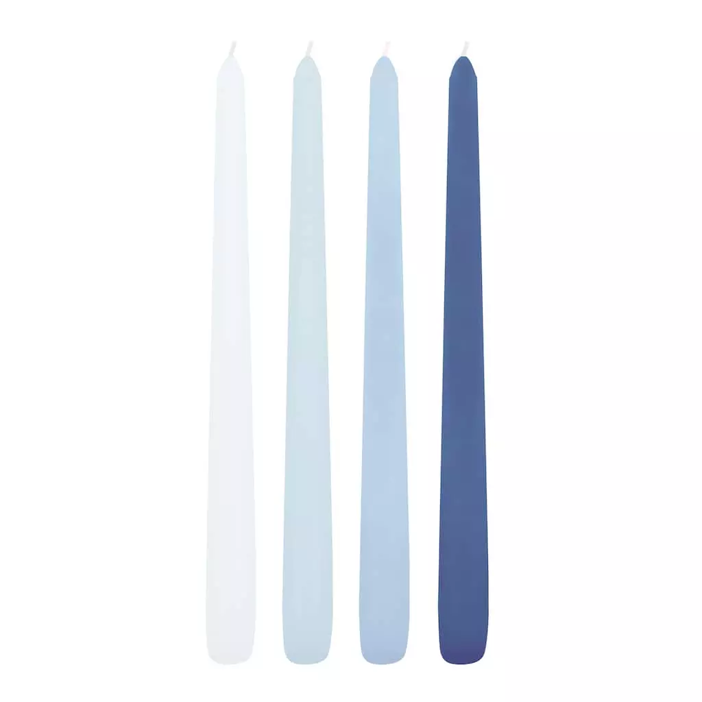 Cheapest ✨ 12 Packs: 4 ct. (48 total) 10" Mixed Blue Taper Candles by Ashland® 🔥 4 Cheapest ✨ 12 Packs: 4 ct. (48 total) 10" Mixed Blue Taper Candles by Ashland® 🔥 - Image 2