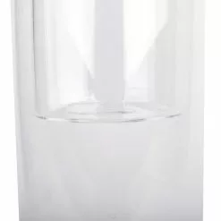 Coupon ⌛ 10" Clear Glass Dual Cylinder Candle Holder by Ashland® 💯 -Ashland Online Store 10688274 3