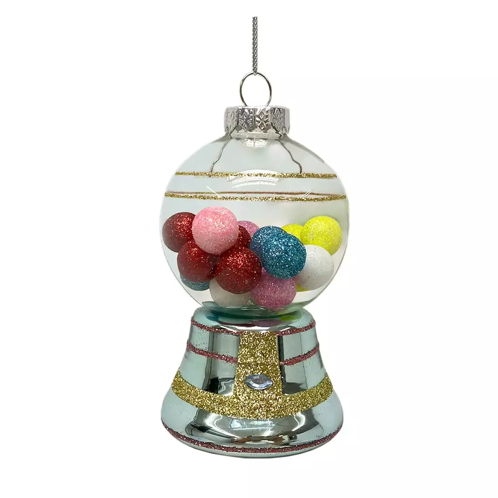 New ๐ฅ Glass Gumball Machine Ornament by Ashland® ๐ 3 New ๐ฅ Glass Gumball Machine Ornament by Ashland® ๐