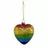 New 🤩 Rainbow Glass Heart Ornament by Ashland® 🌟