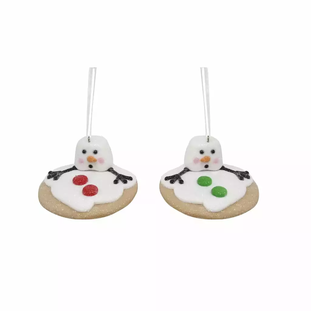Buy ๐ Assorted Melting Snowman Cookie Ornament by Ashland® โจ 3 Buy ๐ Assorted Melting Snowman Cookie Ornament by Ashland® โจ