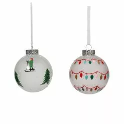 Promo ❤️ Assorted Decorated Glass Ball Ornament by Ashland® ❤️ -Ashland Online Store 10697810 2