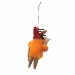 Best deal ⌛ Assorted 5.5" Wool Woodland Critter Ornament by Ashland® 😉 -Ashland Online Store 10697820 5