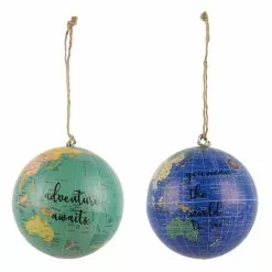 Brand new ⌛ Assorted 3'' Globe Glass ❄ Christmas Ornament by Ashland® ⭐