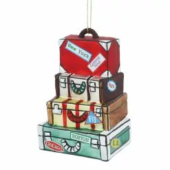 Top 10 🥰 Multicolor Glass Suitcase Ornament by Ashland® ❤️ -Ashland Online Store 10697838 2